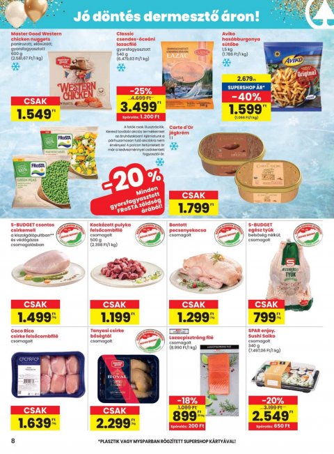 SPAR akciós újság