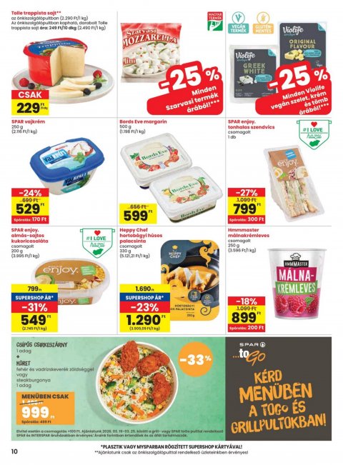 SPAR akciós újság