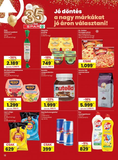 SPAR akciós újság