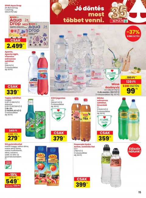 SPAR akciós újság