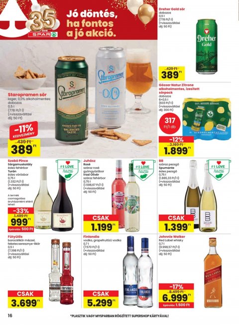 SPAR akciós újság