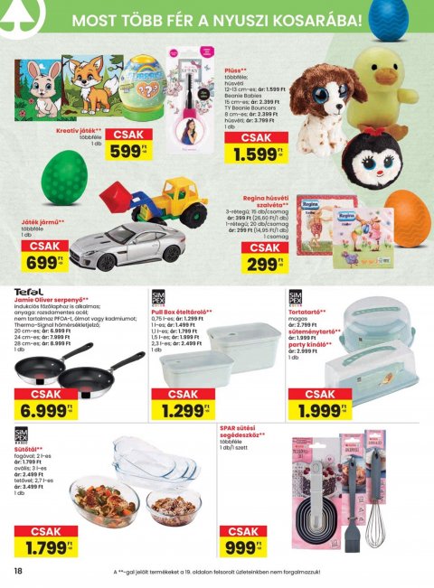 SPAR akciós újság