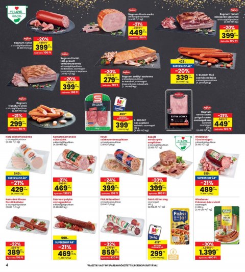 INTERSPAR akciós újság