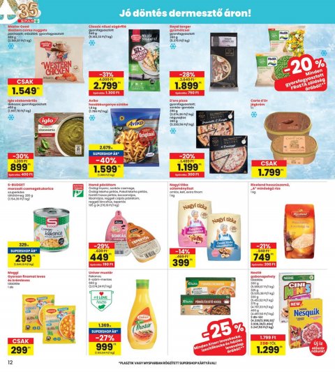 INTERSPAR akciós újság