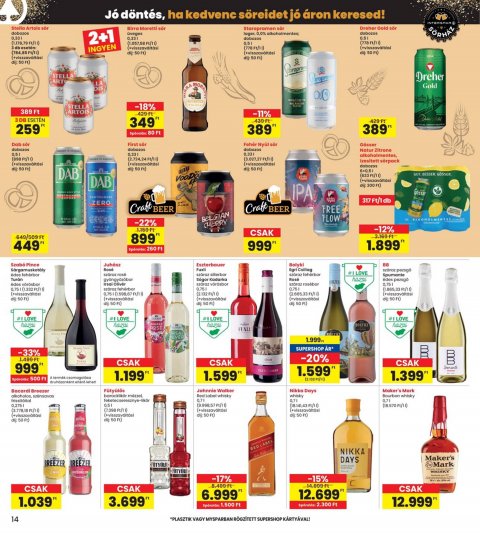 INTERSPAR akciós újság