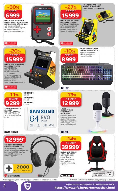 AUCHAN Hipermarket Húsvéti elektonikai akciós újság