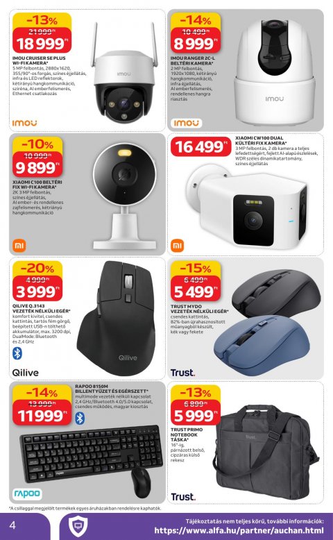 AUCHAN Hipermarket Húsvéti elektonikai akciós újság