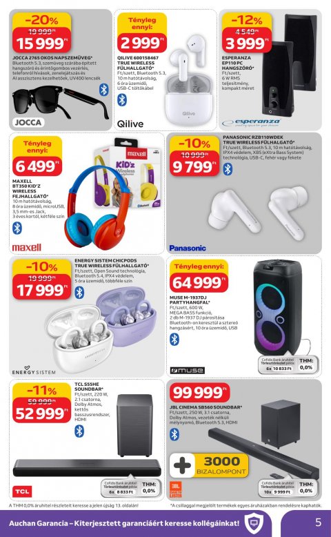 AUCHAN Hipermarket Húsvéti elektonikai akciós újság