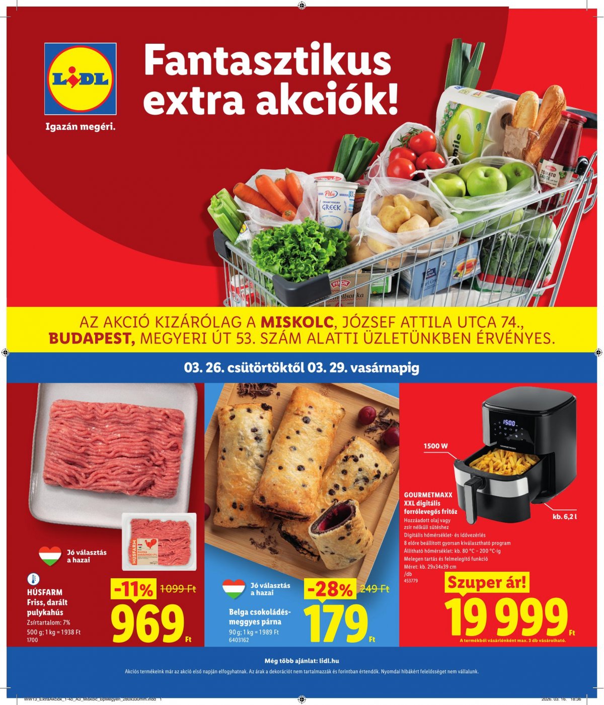 LIDL Regionális akciós újság od 26. 3. 2026 do 29. 3. 2026