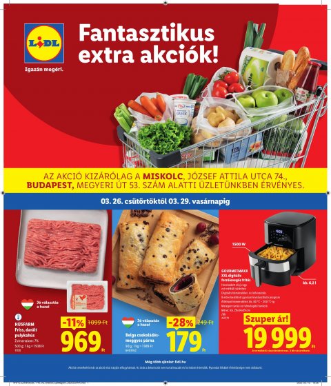 LIDL Regionális akciós újság od 26. 3. 2026 do 29. 3. 2026