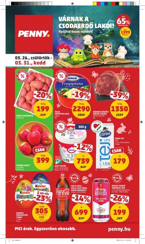 PENNY akciós újság od 26. 3. 2026 do 31. 3. 2026