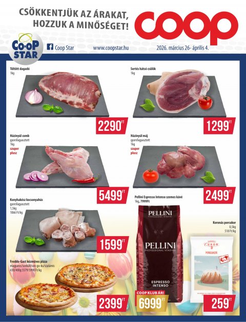 COOP Star akciós újság od 26. 3. 2026 do 4. 4. 2026
