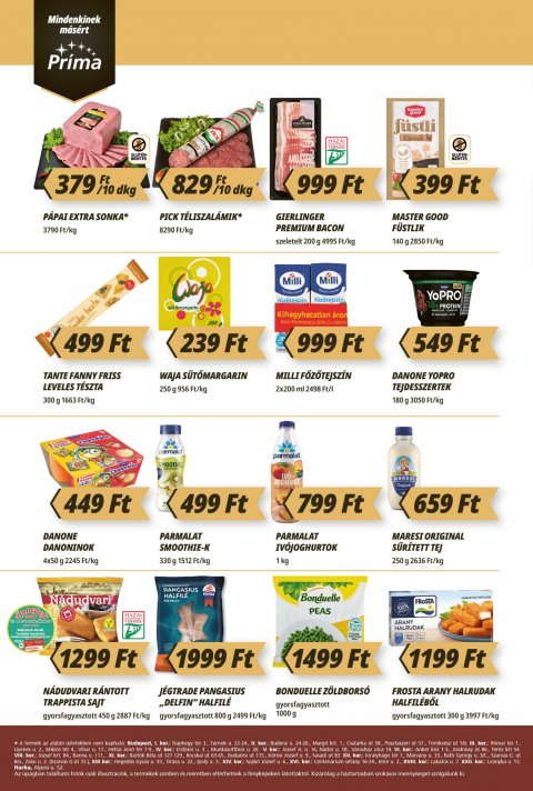 CBA Príma akciós újság