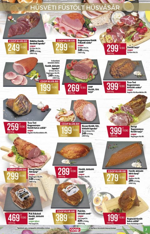 COOP Alföld akciós újság