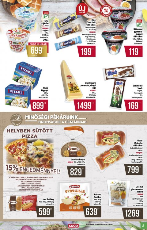 COOP Alföld akciós újság