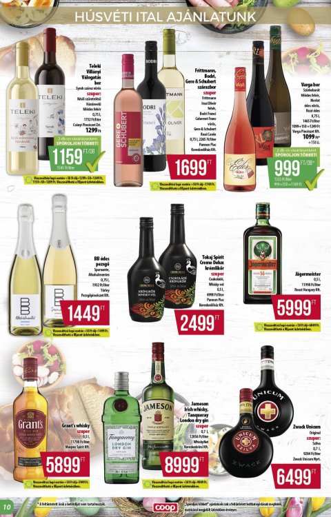 COOP Alföld akciós újság