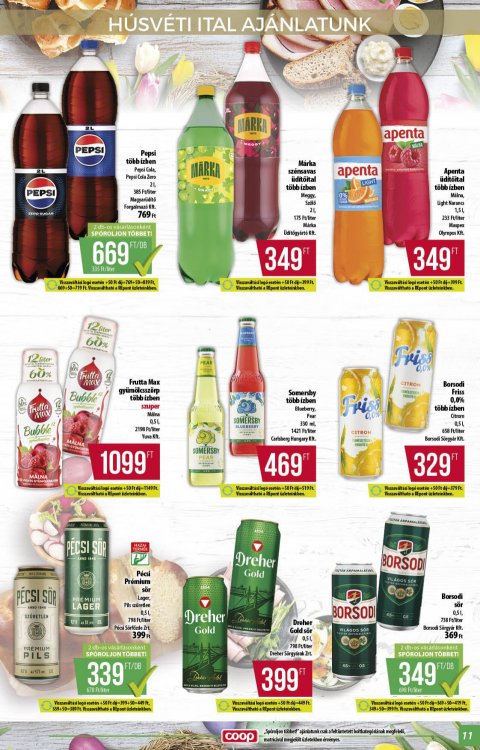 COOP Alföld akciós újság