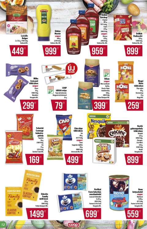 COOP Alföld akciós újság