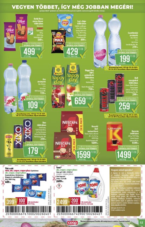 COOP Alföld akciós újság