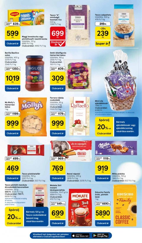 TESCO Hipermarket akciós újság