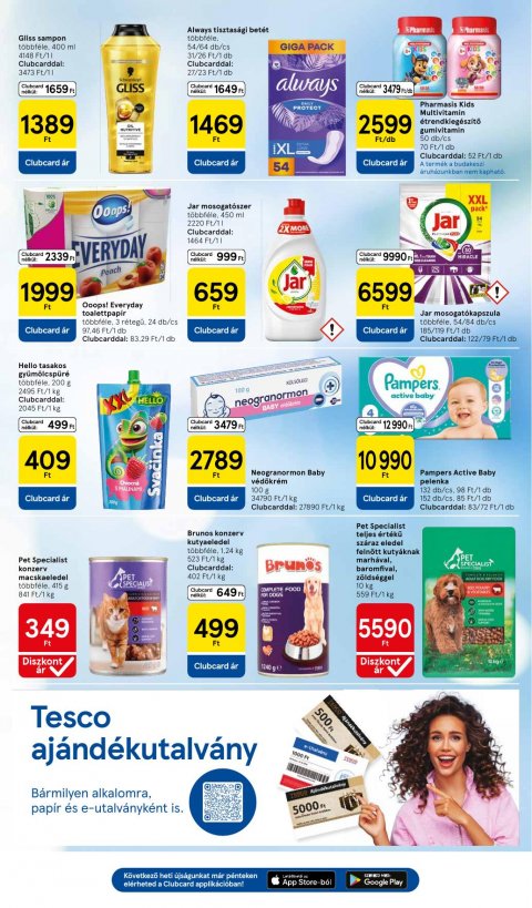 TESCO Hipermarket akciós újság