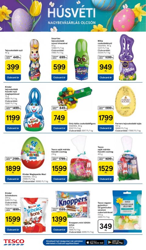 TESCO Hipermarket akciós újság