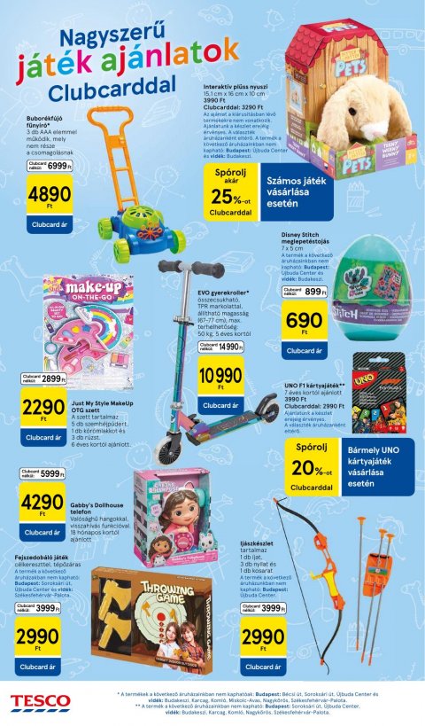 TESCO Hipermarket akciós újság