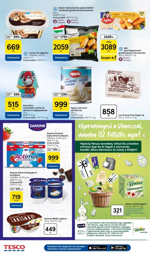TESCO Hipermarket akciós újság