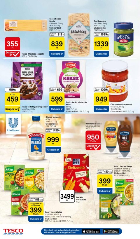TESCO Hipermarket akciós újság