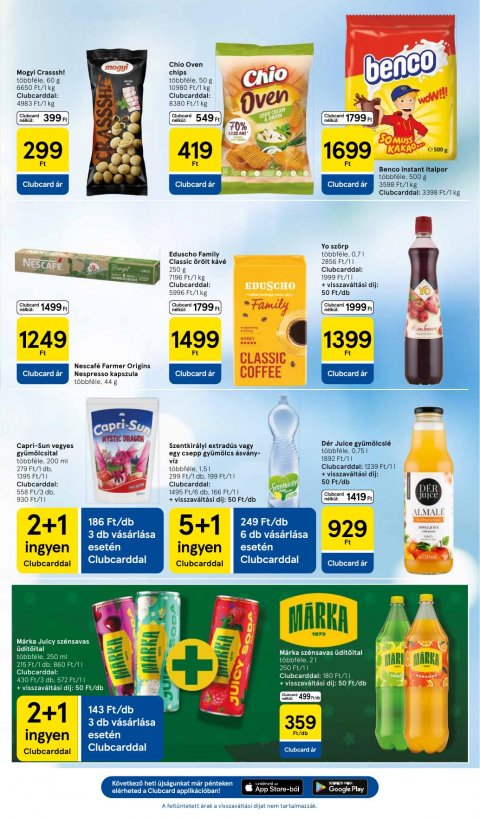 TESCO Hipermarket akciós újság