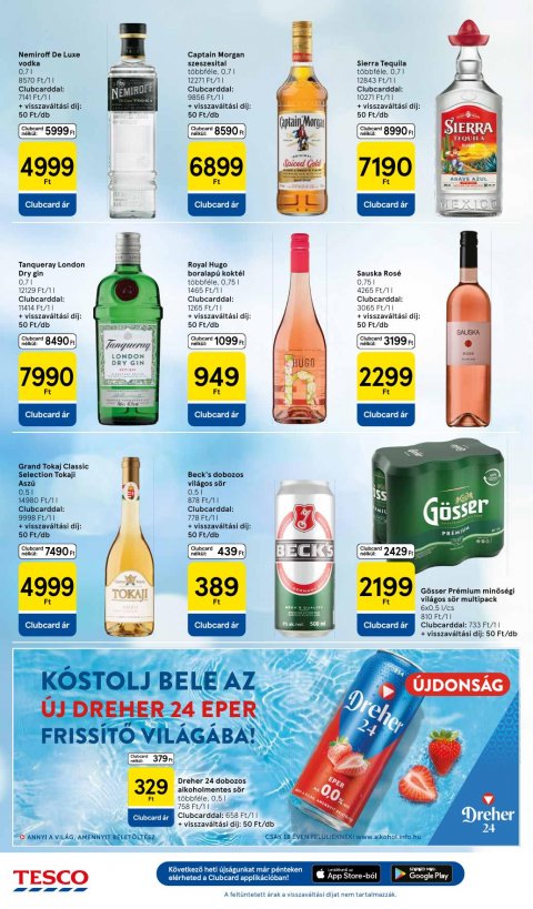 TESCO Hipermarket akciós újság