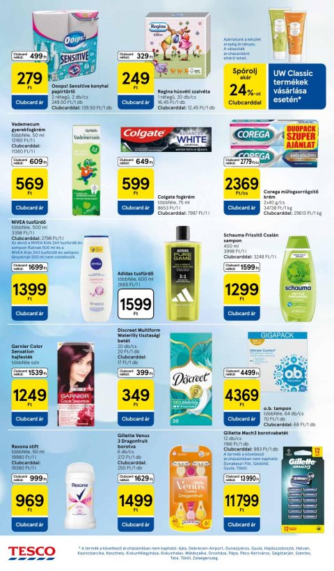 TESCO Hipermarket akciós újság