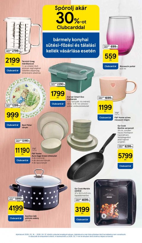 TESCO Hipermarket akciós újság