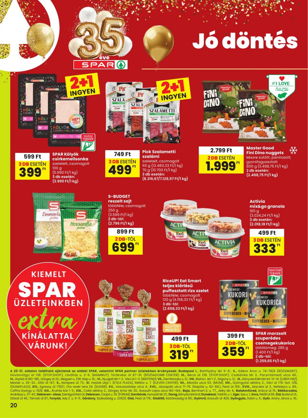SPAR Extra akciós újság od 26. 3. 2026 do 8. 4. 2026