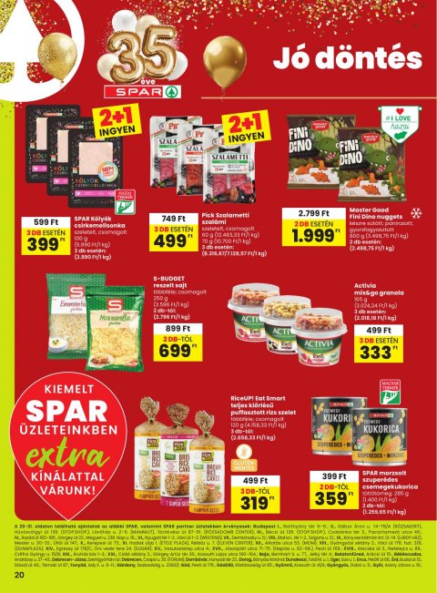 SPAR Extra akciós újság od 26. 3. 2026 do 8. 4. 2026