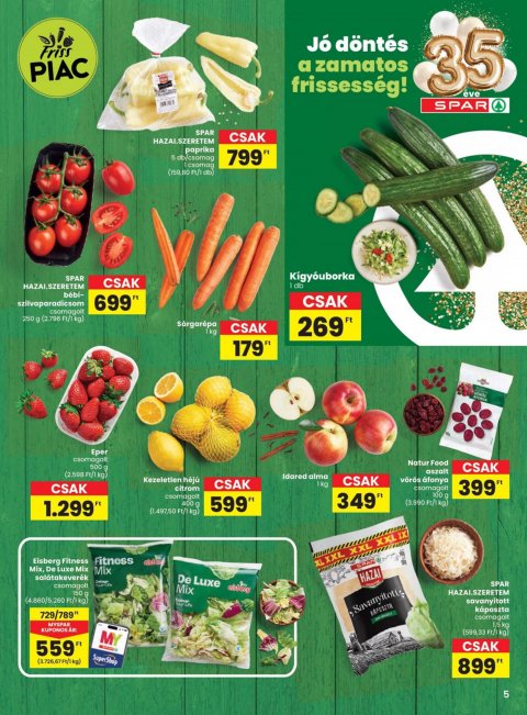 SPAR akciós újság