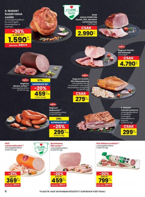 SPAR akciós újság