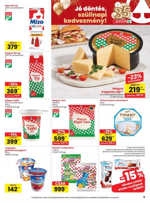 SPAR akciós újság