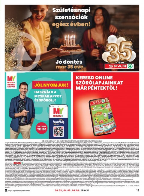 SPAR akciós újság