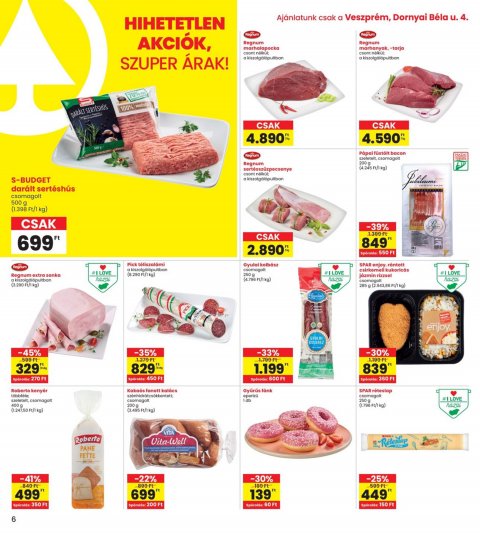 INTERSPAR Veszprém akciós újság