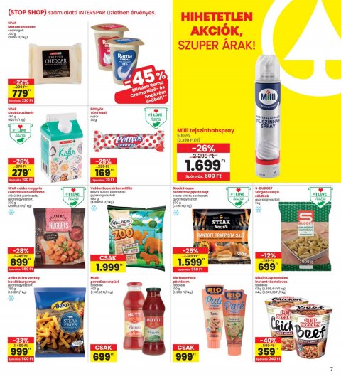 INTERSPAR Veszprém akciós újság