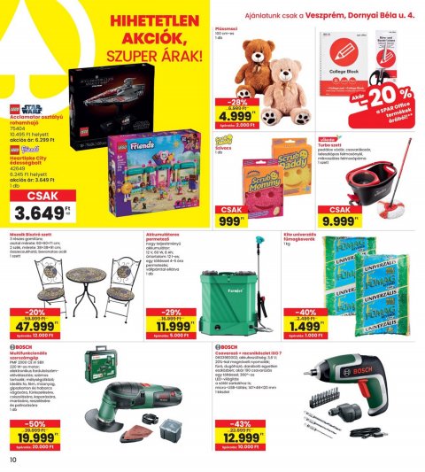 INTERSPAR Veszprém akciós újság