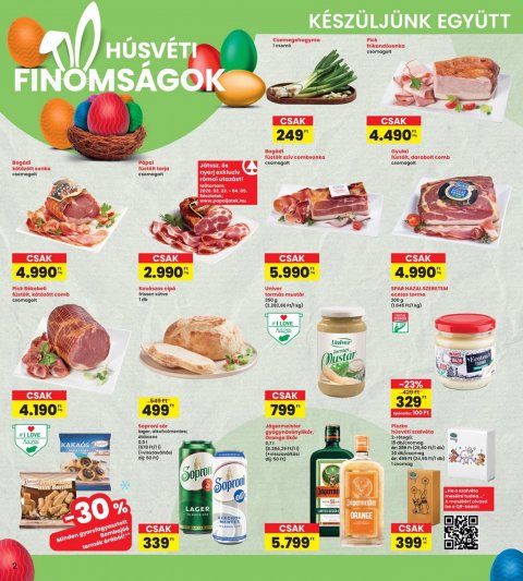 INTERSPAR akciós újság