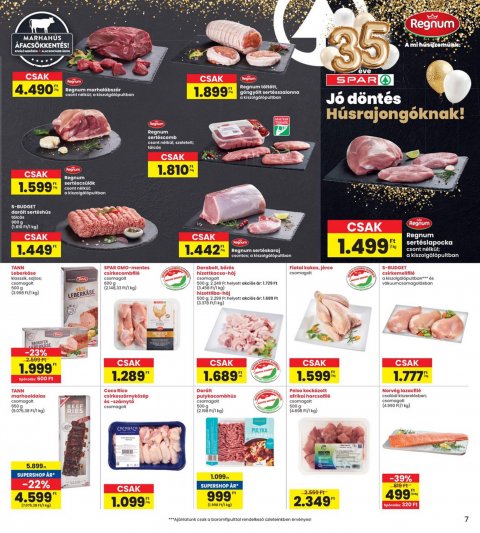 INTERSPAR akciós újság