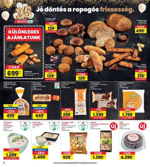 INTERSPAR akciós újság