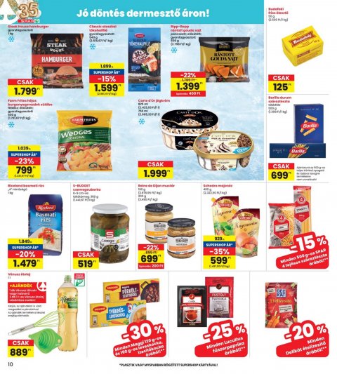 INTERSPAR akciós újság