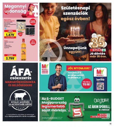 INTERSPAR akciós újság