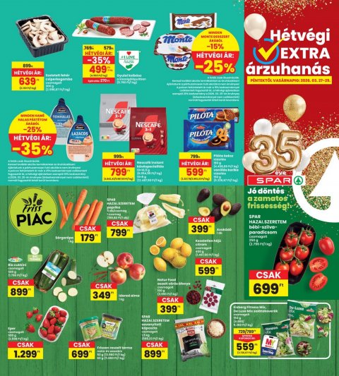 INTERSPAR akciós újság