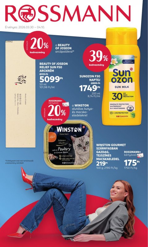 ROSSMANN akciós újság od 30. 3. 2026 do 10. 4. 2026