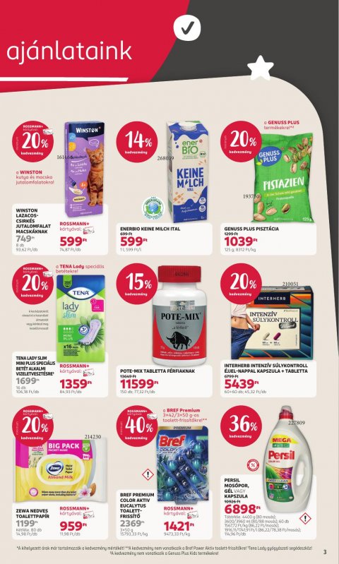 ROSSMANN akciós újság